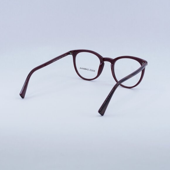 🕶️ New Dolce & Gabbana DG3269 3093 Eyeglasses - Bordeaux Frame 49mm - Picture 4 of 11